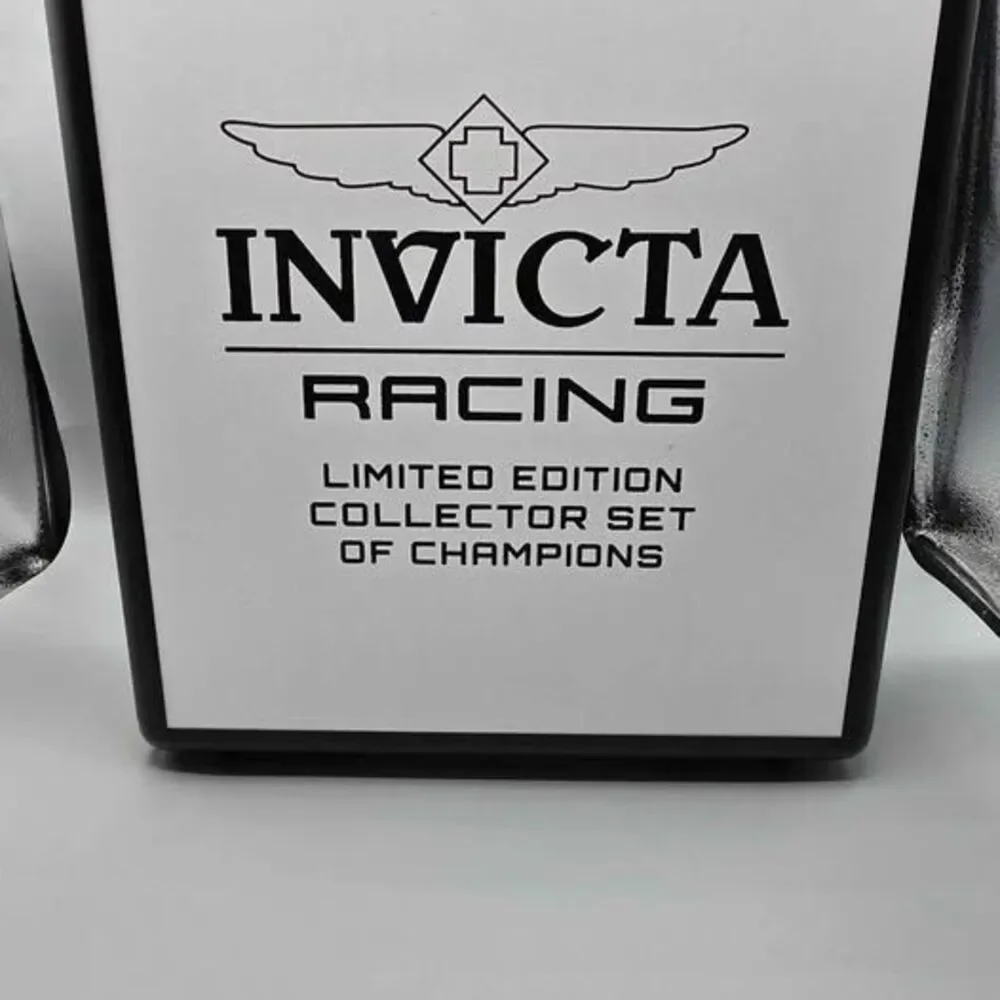 Invicta Racing Limited Edition Collector Set of Champions 12 Watch Set NEW